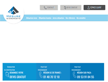 Tablet Screenshot of mesurediagnostic.com